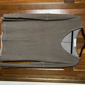 American Able long sleeve fall womens shirt size medium